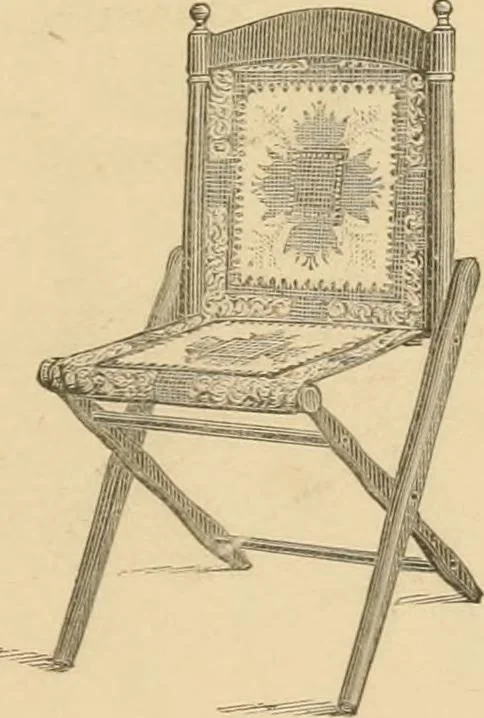 An illustration from Illustrated catalogue of chairs and furniture / manufactured by J.W. Mason & Co., 1874, leaf 26