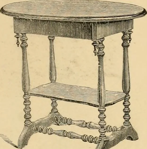 An illustration from Illustrated catalogue of chairs and furniture / manufactured by J.W. Mason & Co., 1874, leaf 44