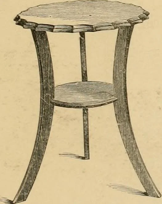 An illustration from Illustrated catalogue of chairs and furniture / manufactured by J.W. Mason & Co., 1874, leaf 44