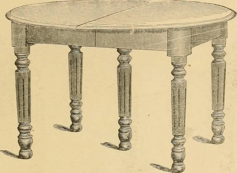An illustration from Illustrated catalogue of chairs and furniture / manufactured by J.W. Mason & Co., 1874, leaf 46