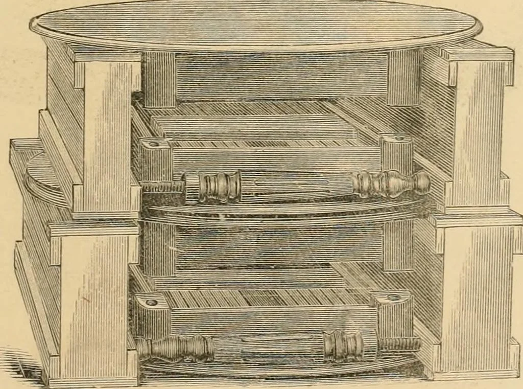 An illustration from Illustrated catalogue of chairs and furniture / manufactured by J.W. Mason & Co., 1874, leaf 46
