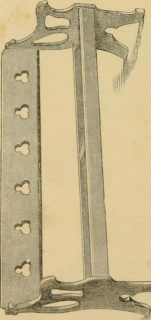 An illustration from Illustrated catalogue of chairs and furniture / manufactured by J.W. Mason & Co., 1874, leaf 49