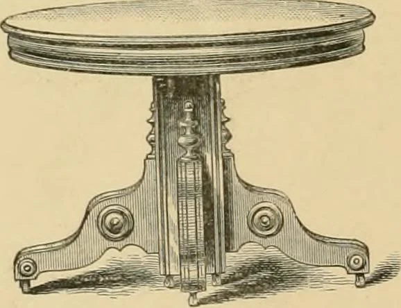 An illustration from Illustrated catalogue of chairs and furniture / manufactured by J.W. Mason & Co., 1874, leaf 57