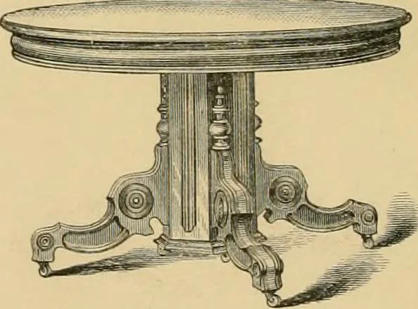 An illustration from Illustrated catalogue of chairs and furniture / manufactured by J.W. Mason & Co., 1874, leaf 57