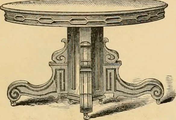 An illustration from Illustrated catalogue of chairs and furniture / manufactured by J.W. Mason & Co., 1874, leaf 58