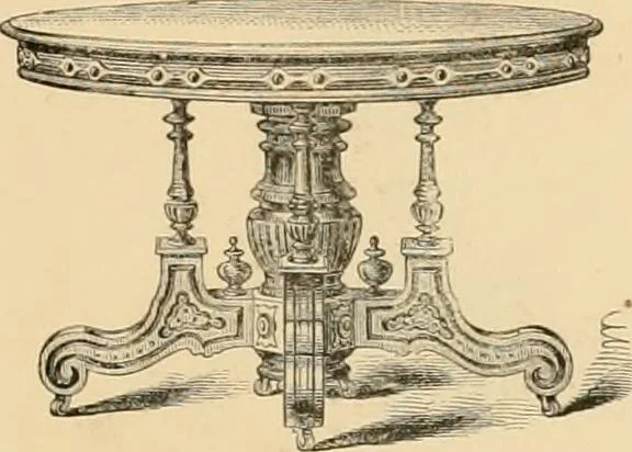 An illustration from Illustrated catalogue of chairs and furniture / manufactured by J.W. Mason & Co., 1874, leaf 58