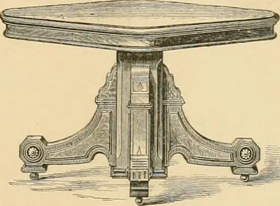 An illustration from Illustrated catalogue of chairs and furniture / manufactured by J.W. Mason & Co., 1874, leaf 58