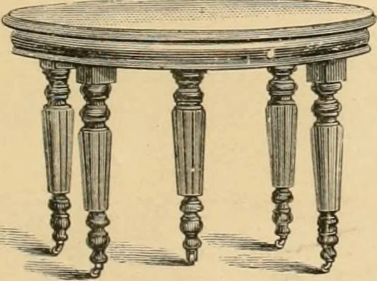An illustration from Illustrated catalogue of chairs and furniture / manufactured by J.W. Mason & Co., 1874, leaf 58