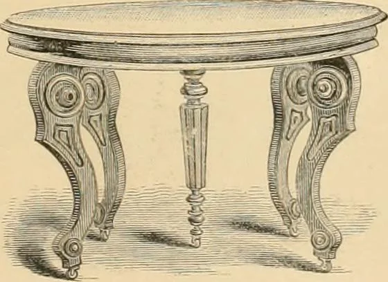 An illustration from Illustrated catalogue of chairs and furniture / manufactured by J.W. Mason & Co., 1874, leaf 58
