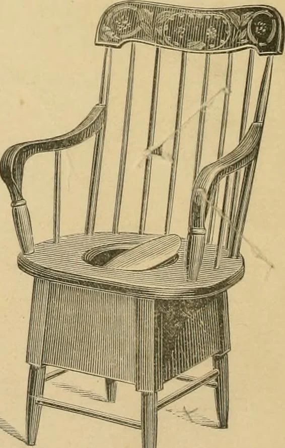 An illustration from Illustrated catalogue of chairs and furniture / manufactured by J.W. Mason & Co., 1874, leaf 9