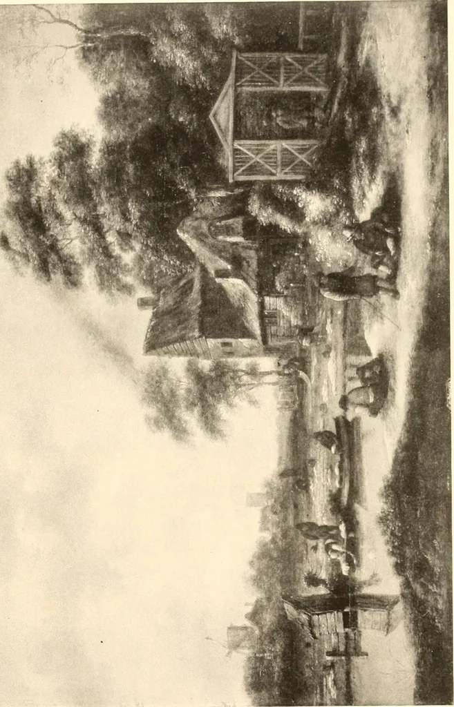 An illustration from Illustrated catalogue of the valuable paintings and sculptures by old and modern masters forming the famous Catholina Lambert collection, 1916, leaf 121
