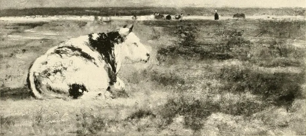 An illustration from Illustrated catalogue of the valuable paintings and sculptures by old and modern masters forming the famous Catholina Lambert collection, 1916, leaf 130
