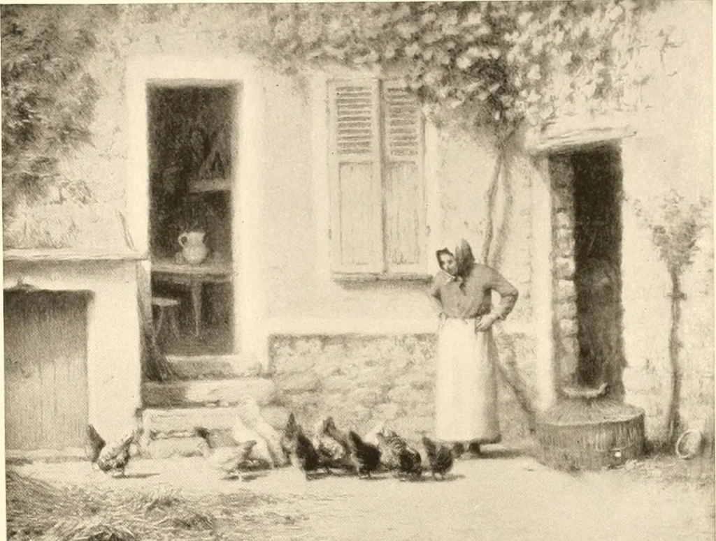 An illustration from Illustrated catalogue of the valuable paintings and sculptures by old and modern masters forming the famous Catholina Lambert collection, 1916, leaf 135