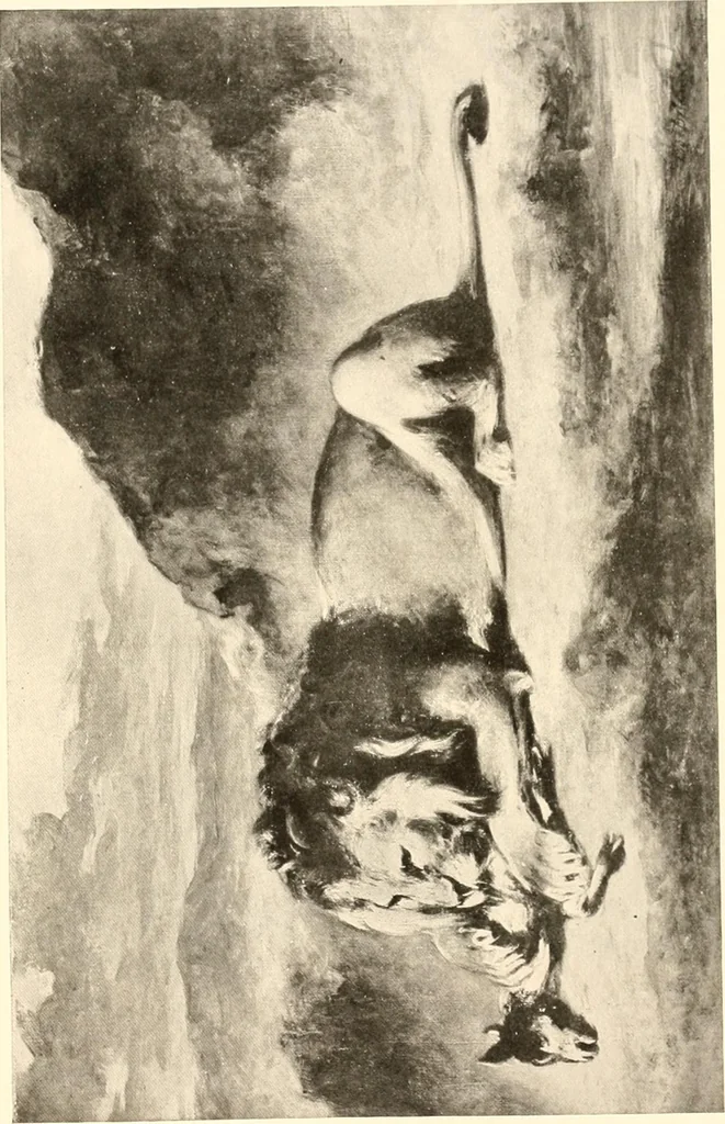 An illustration from Illustrated catalogue of the valuable paintings and sculptures by old and modern masters forming the famous Catholina Lambert collection, 1916, leaf 137