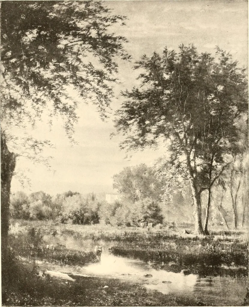 An illustration from Illustrated catalogue of the valuable paintings and sculptures by old and modern masters forming the famous Catholina Lambert collection, 1916, leaf 177