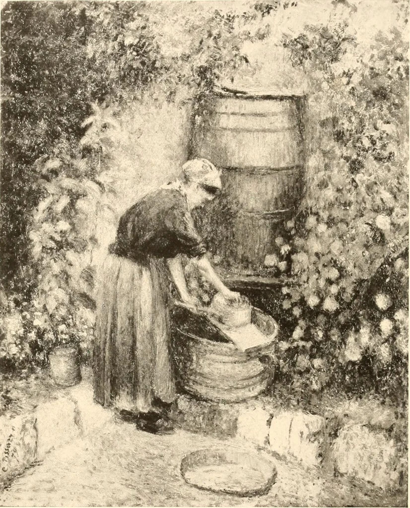 An illustration from Illustrated catalogue of the valuable paintings and sculptures by old and modern masters forming the famous Catholina Lambert collection, 1916, leaf 199