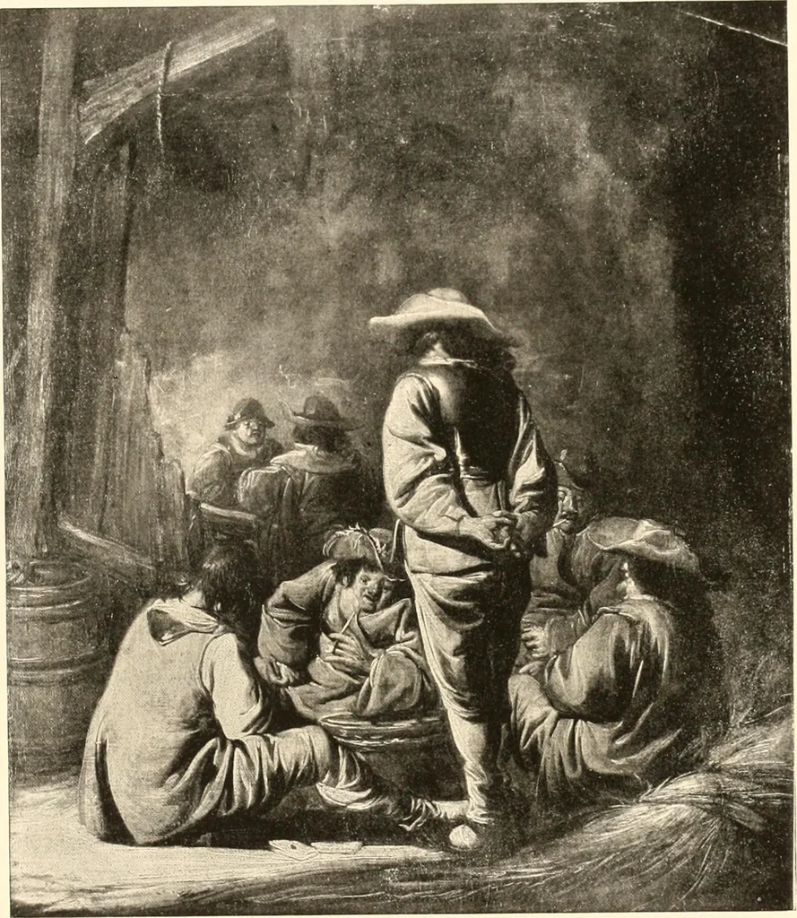 An illustration from Illustrated catalogue of the valuable paintings and sculptures by old and modern masters forming the famous Catholina Lambert collection, 1916, leaf 207