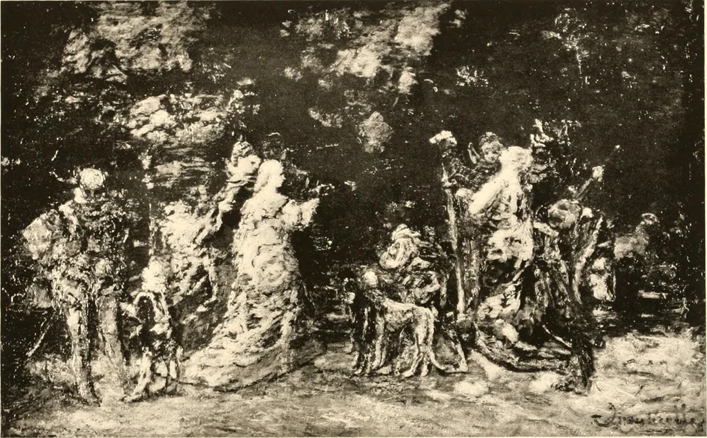 An illustration from Illustrated catalogue of the valuable paintings and sculptures by old and modern masters forming the famous Catholina Lambert collection, 1916, leaf 231