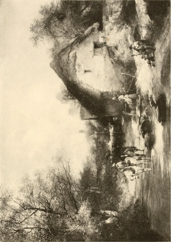 An illustration from Illustrated catalogue of the valuable paintings and sculptures by old and modern masters forming the famous Catholina Lambert collection, 1916, leaf 273