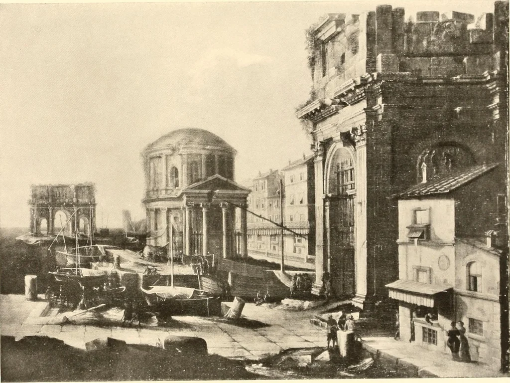 An illustration from Illustrated catalogue of the valuable paintings and sculptures by old and modern masters forming the famous Catholina Lambert collection, 1916, leaf 277