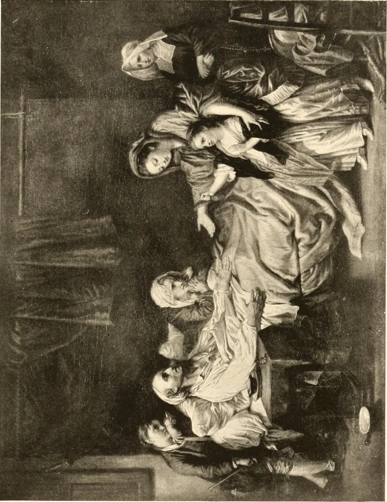 An illustration from Illustrated catalogue of the valuable paintings and sculptures by old and modern masters forming the famous Catholina Lambert collection, 1916, leaf 289