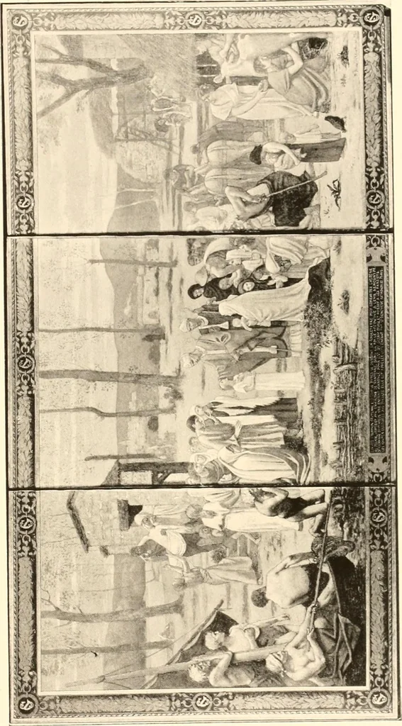 An illustration from Illustrated catalogue of the valuable paintings and sculptures by old and modern masters forming the famous Catholina Lambert collection, 1916, leaf 311