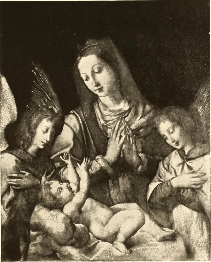 An illustration from Illustrated catalogue of the valuable paintings and sculptures by old and modern masters forming the famous Catholina Lambert collection, 1916, leaf 357