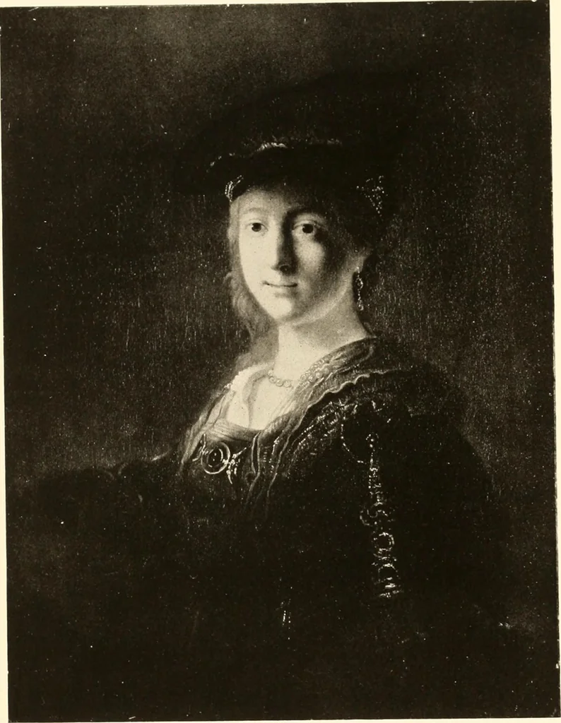 An illustration from Illustrated catalogue of the valuable paintings and sculptures by old and modern masters forming the famous Catholina Lambert collection, 1916, leaf 361