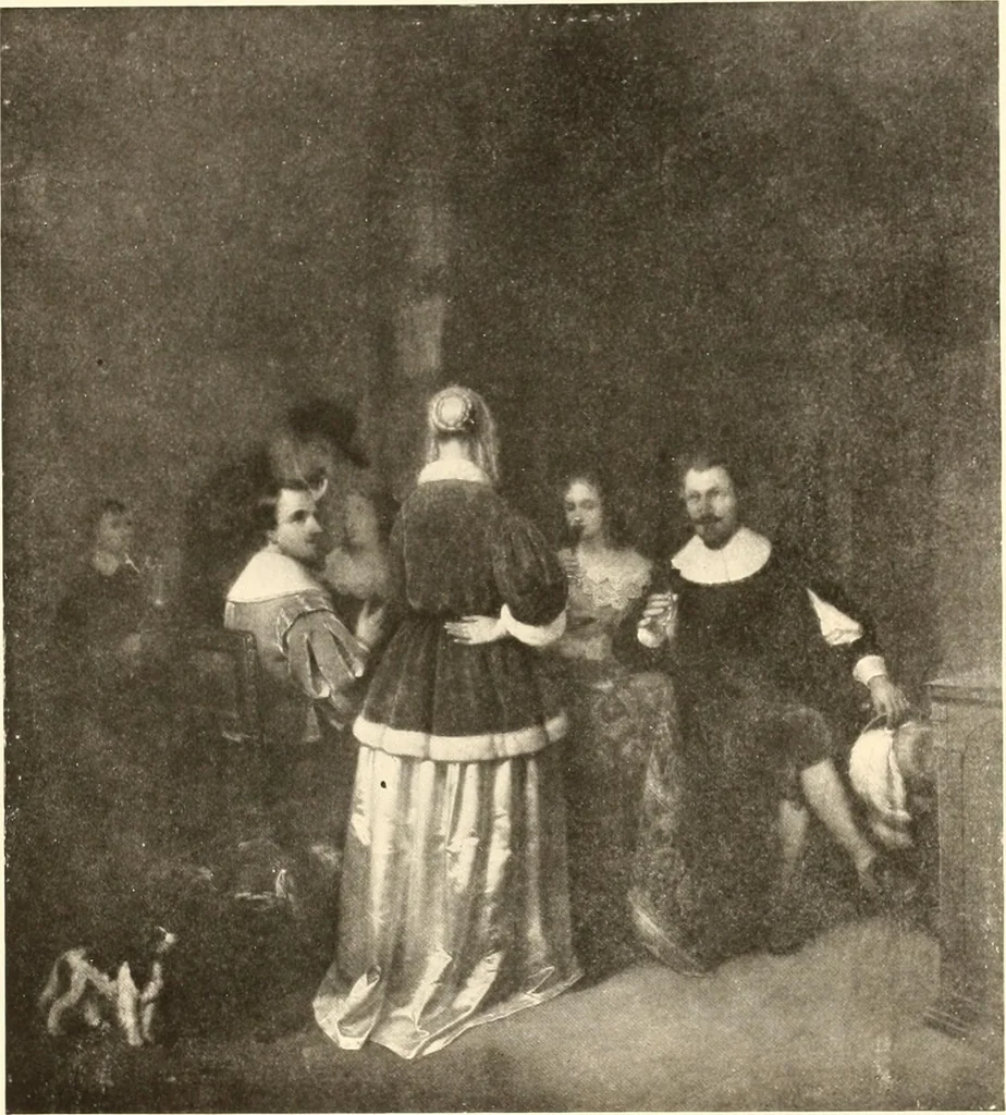 An illustration from Illustrated catalogue of the valuable paintings and sculptures by old and modern masters forming the famous Catholina Lambert collection, 1916, leaf 367