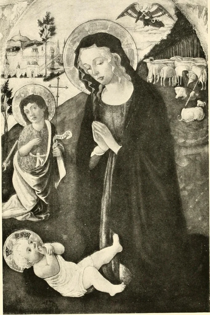 An illustration from Illustrated catalogue of the valuable paintings and sculptures by old and modern masters forming the famous Catholina Lambert collection, 1916, leaf 374