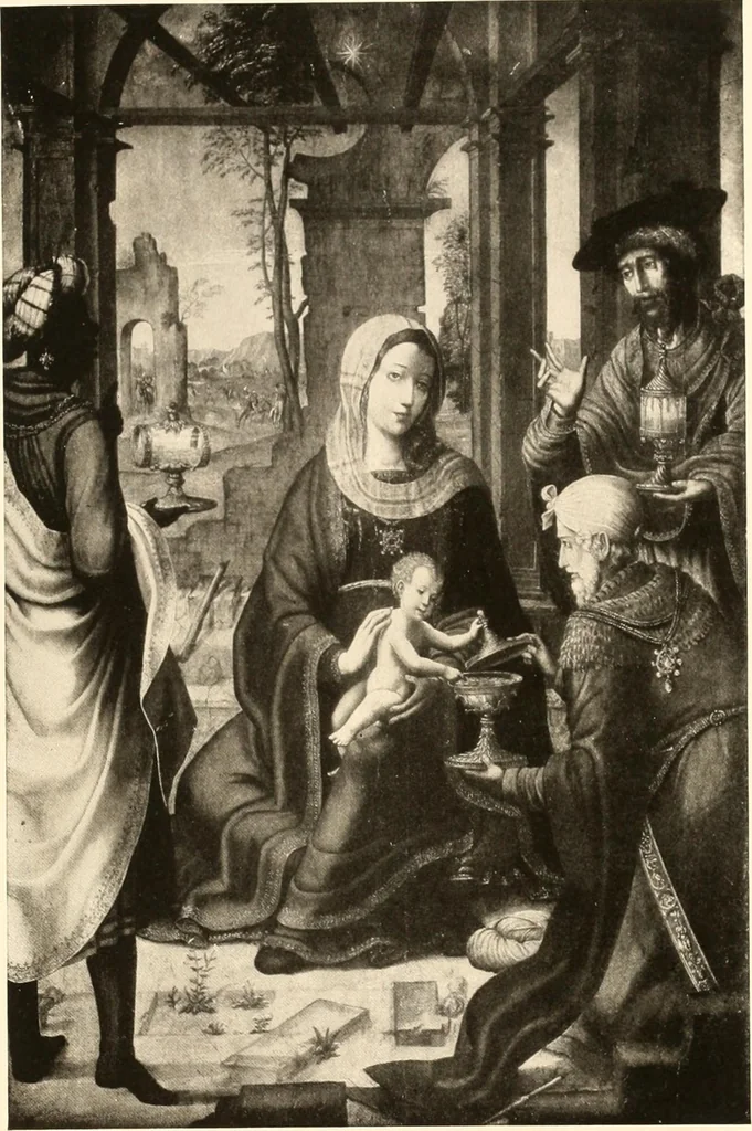 An illustration from Illustrated catalogue of the valuable paintings and sculptures by old and modern masters forming the famous Catholina Lambert collection, 1916, leaf 375