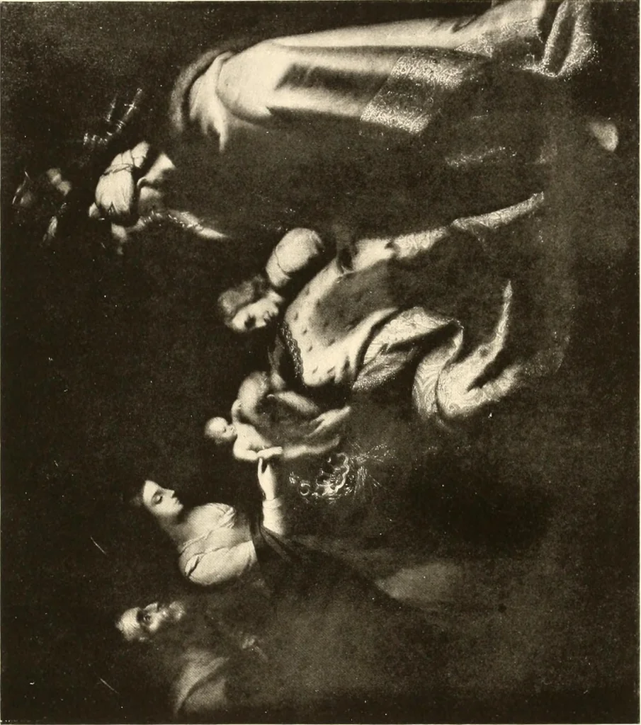 An illustration from Illustrated catalogue of the valuable paintings and sculptures by old and modern masters forming the famous Catholina Lambert collection, 1916, leaf 395