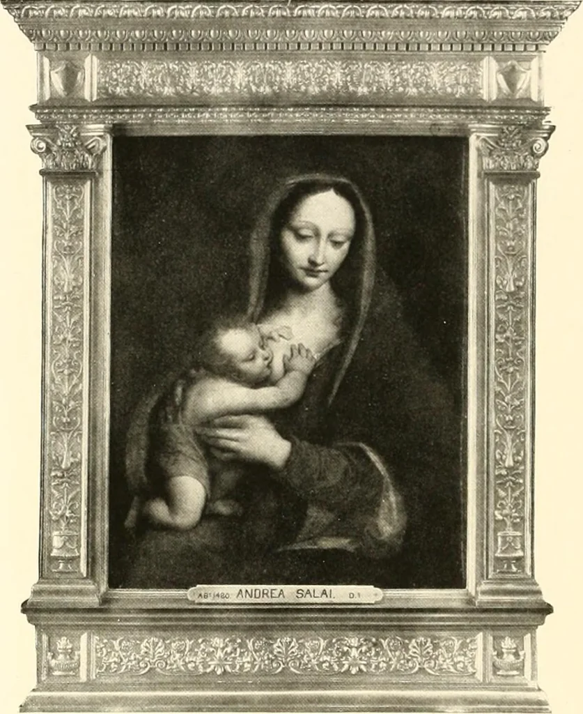 An illustration from Illustrated catalogue of the valuable paintings and sculptures by old and modern masters forming the famous Catholina Lambert collection, 1916, leaf 430