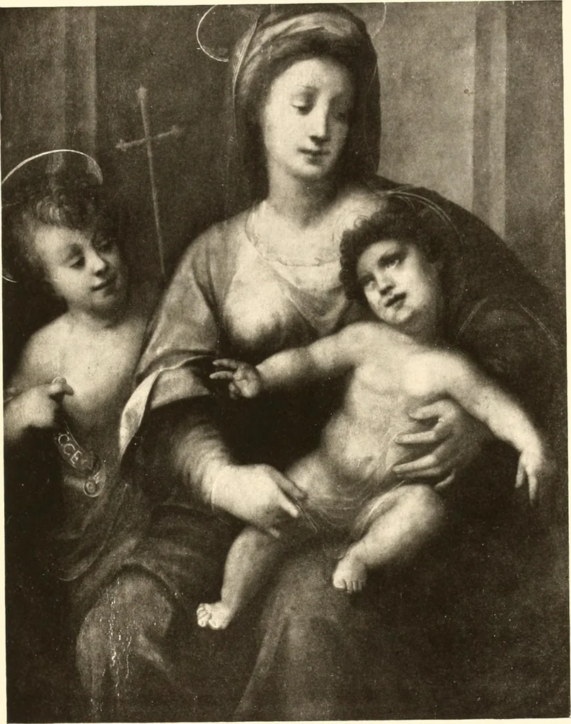 An illustration from Illustrated catalogue of the valuable paintings and sculptures by old and modern masters forming the famous Catholina Lambert collection, 1916, leaf 471