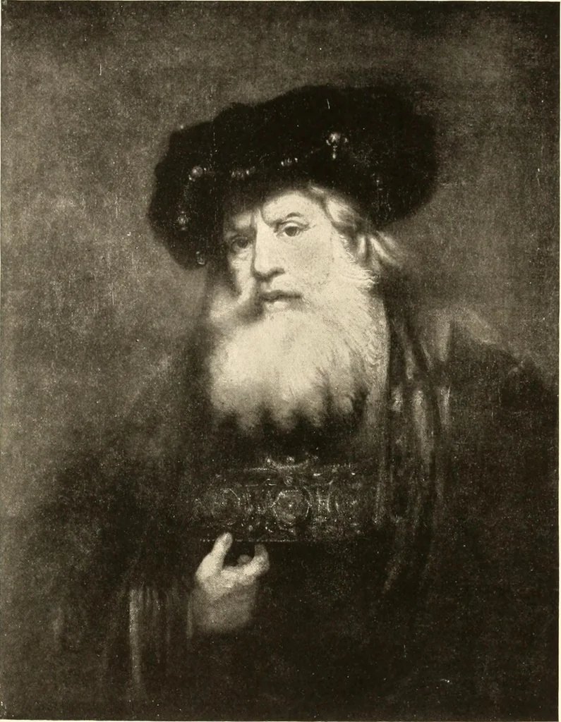 An illustration from Illustrated catalogue of the valuable paintings and sculptures by old and modern masters forming the famous Catholina Lambert collection, 1916, leaf 487