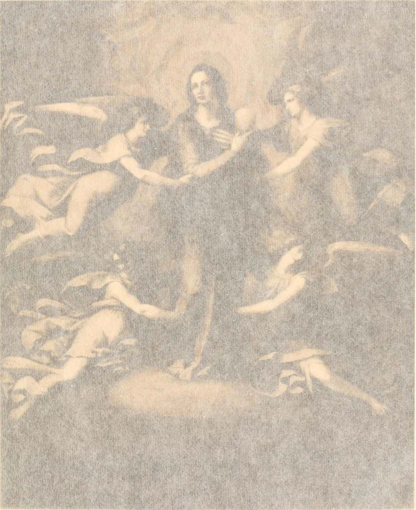 An illustration from Illustrated catalogue of the valuable paintings and sculptures by old and modern masters forming the famous Catholina Lambert collection, 1916, leaf 543