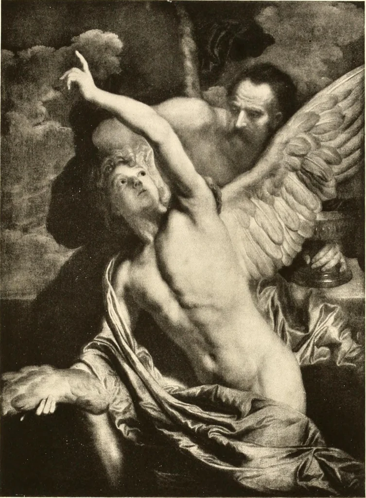 An illustration from Illustrated catalogue of the valuable paintings and sculptures by old and modern masters forming the famous Catholina Lambert collection, 1916, leaf 547