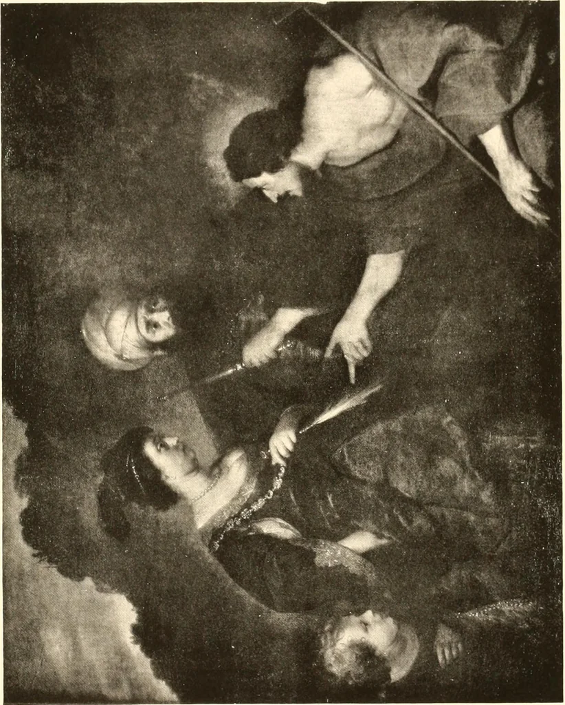 An illustration from Illustrated catalogue of the valuable paintings and sculptures by old and modern masters forming the famous Catholina Lambert collection, 1916, leaf 557