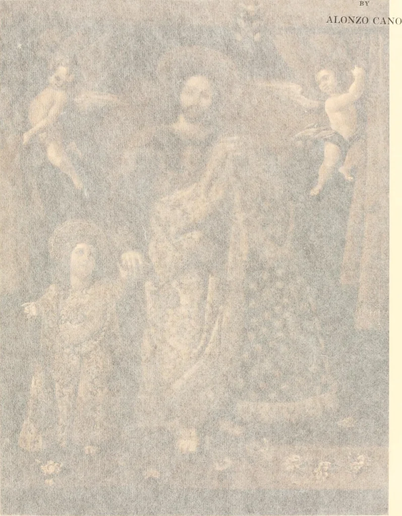 An illustration from Illustrated catalogue of the valuable paintings and sculptures by old and modern masters forming the famous Catholina Lambert collection, 1916, leaf 583