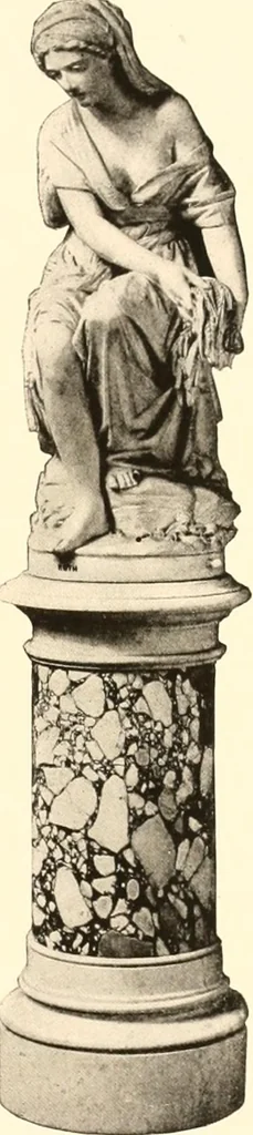 An illustration from Illustrated catalogue of the valuable paintings and sculptures by old and modern masters forming the famous Catholina Lambert collection, 1916, leaf 609