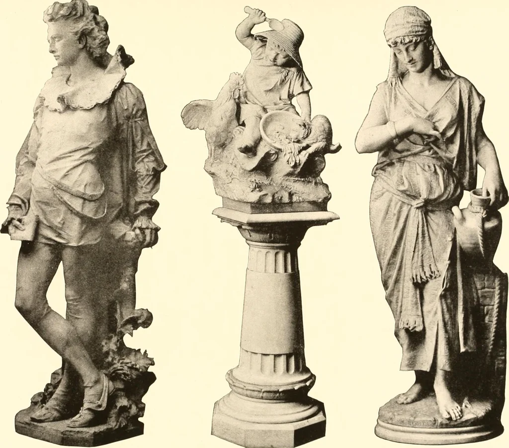 An illustration from Illustrated catalogue of the valuable paintings and sculptures by old and modern masters forming the famous Catholina Lambert collection, 1916, leaf 613