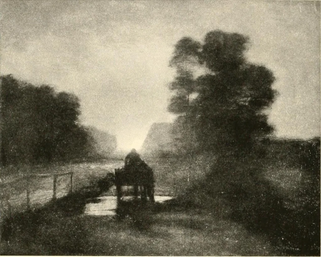 An illustration from Illustrated catalogue of the valuable paintings and sculptures by old and modern masters forming the famous Catholina Lambert collection, 1916, leaf 74