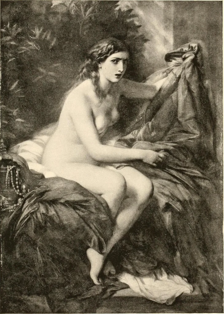 An illustration from Illustrated catalogue of the valuable paintings and sculptures by old and modern masters forming the famous Catholina Lambert collection, 1916, leaf 87
