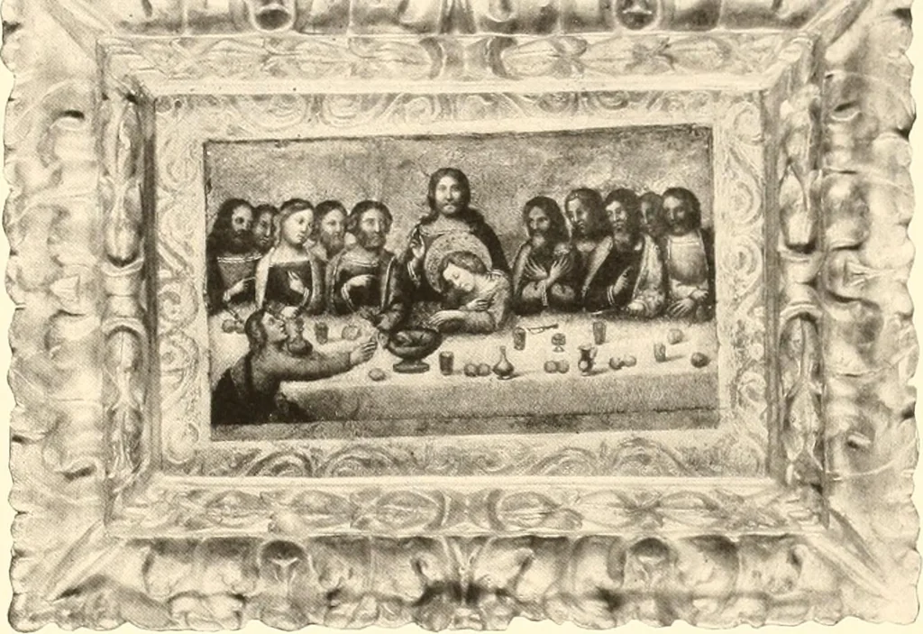 An illustration from Illustrated catalogue of the valuable paintings and sculptures by old and modern masters forming the famous Catholina Lambert collection, 1916, leaf 93