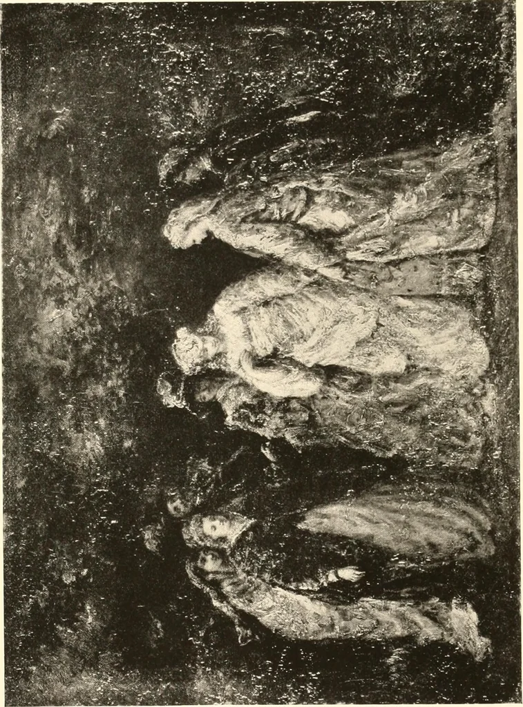 An illustration from Illustrated catalogue of the valuable paintings and sculptures by old and modern masters forming the famous Catholina Lambert collection, 1916, leaf 97