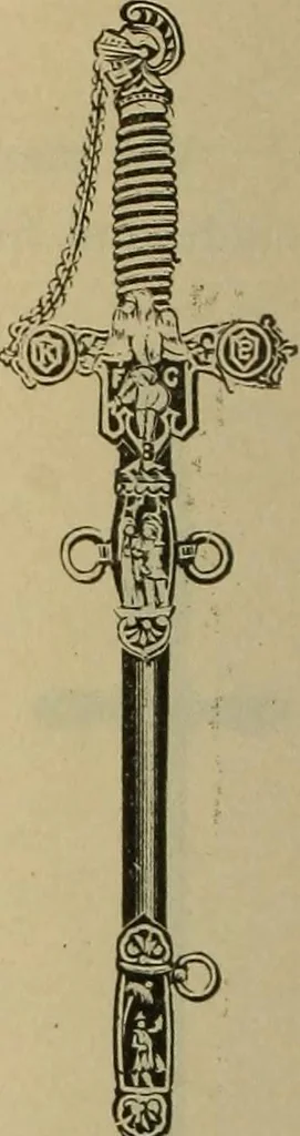 An illustration from Illustrated catalogue and price list; Knights of Pythias lodge paraphernalia and costumes for all three ranks, 1899, leaf 125