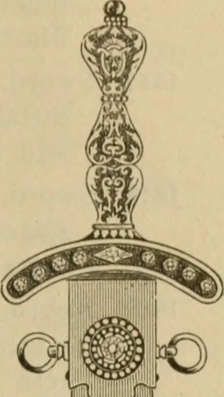 An illustration from Illustrated catalogue and price list; Knights of Pythias lodge paraphernalia and costumes for all three ranks, 1899, leaf 126