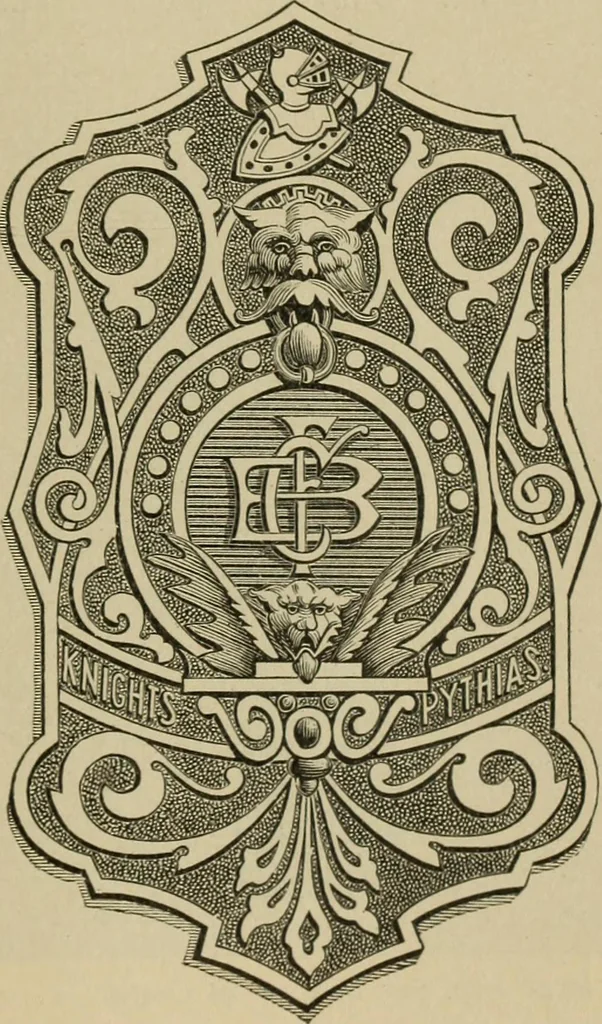 An illustration from Illustrated catalogue and price list; Knights of Pythias lodge paraphernalia and costumes for all three ranks, 1899, leaf 148