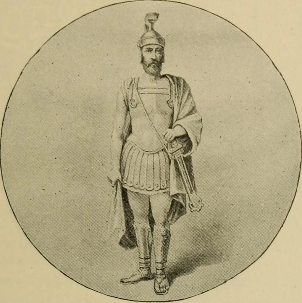 An illustration from Illustrated catalogue and price list; Knights of Pythias lodge paraphernalia and costumes for all three ranks, 1899, leaf 170