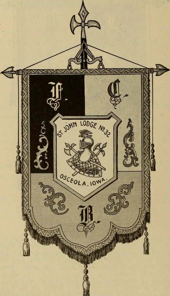 An illustration from Illustrated catalogue and price list; Knights of Pythias lodge paraphernalia and costumes for all three ranks, 1899, leaf 207